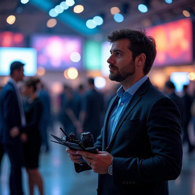 On-site event management and logistics coordination